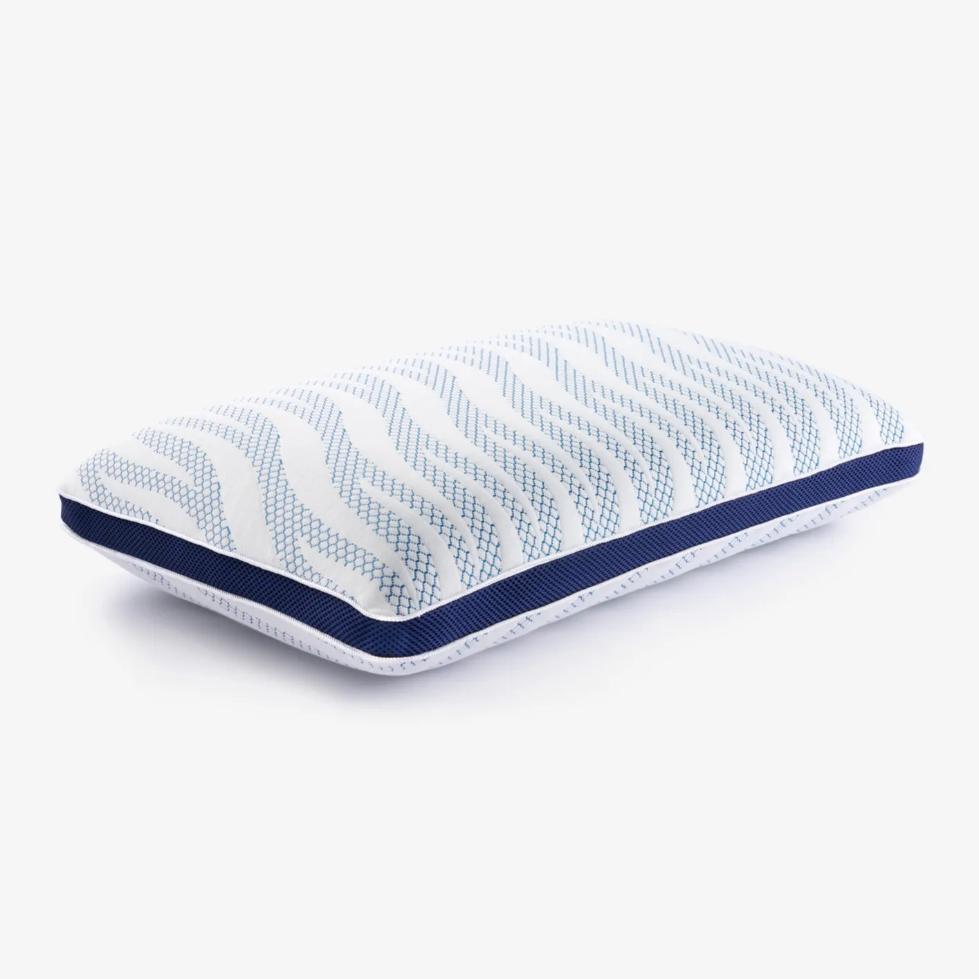 Impressions foam layer of Sleepwell pillow providing body contouring and pressure relief.